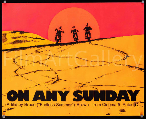 On Any Sunday Original Vintage Movie Poster