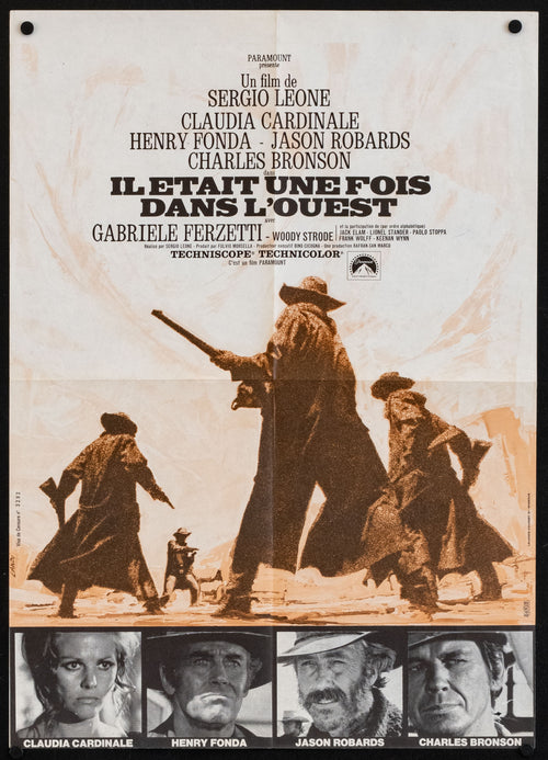 Once Upon A Time In The West Original Vintage Movie Poster