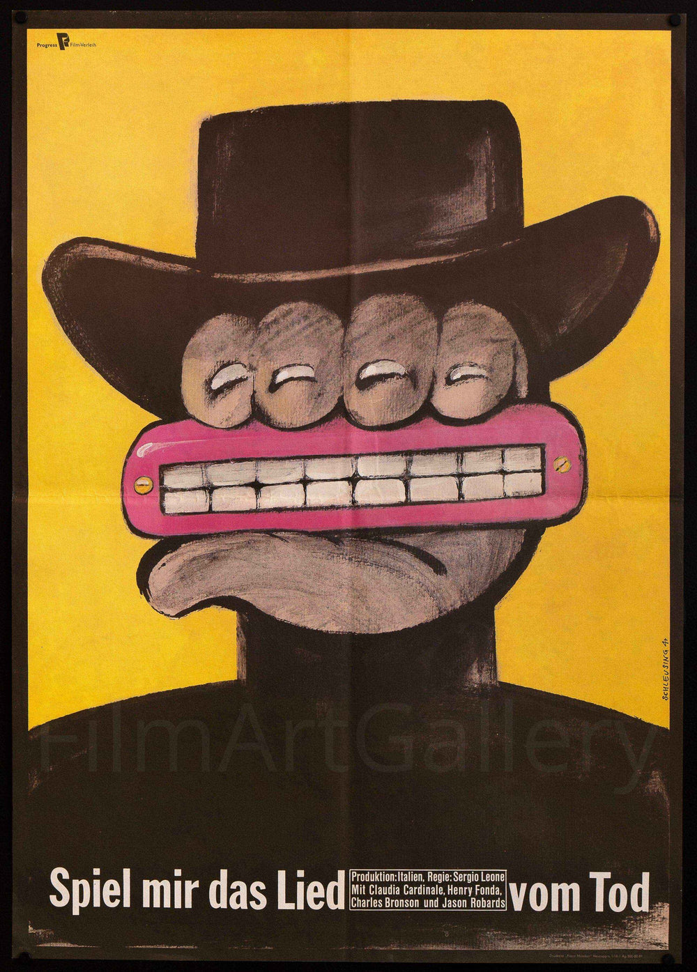 Once Upon A Time In The West Original Vintage Movie Poster