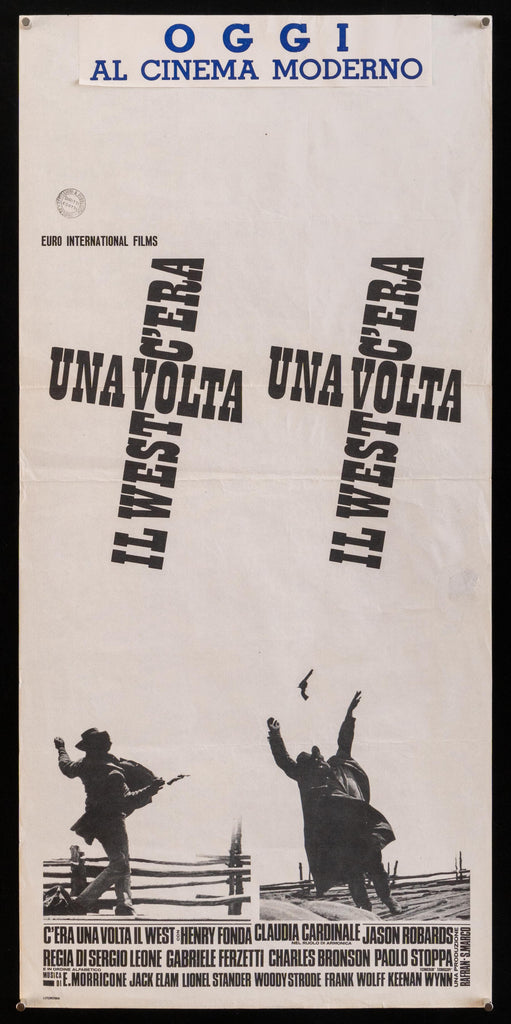 Once Upon A Time In The West Original Vintage Movie Poster