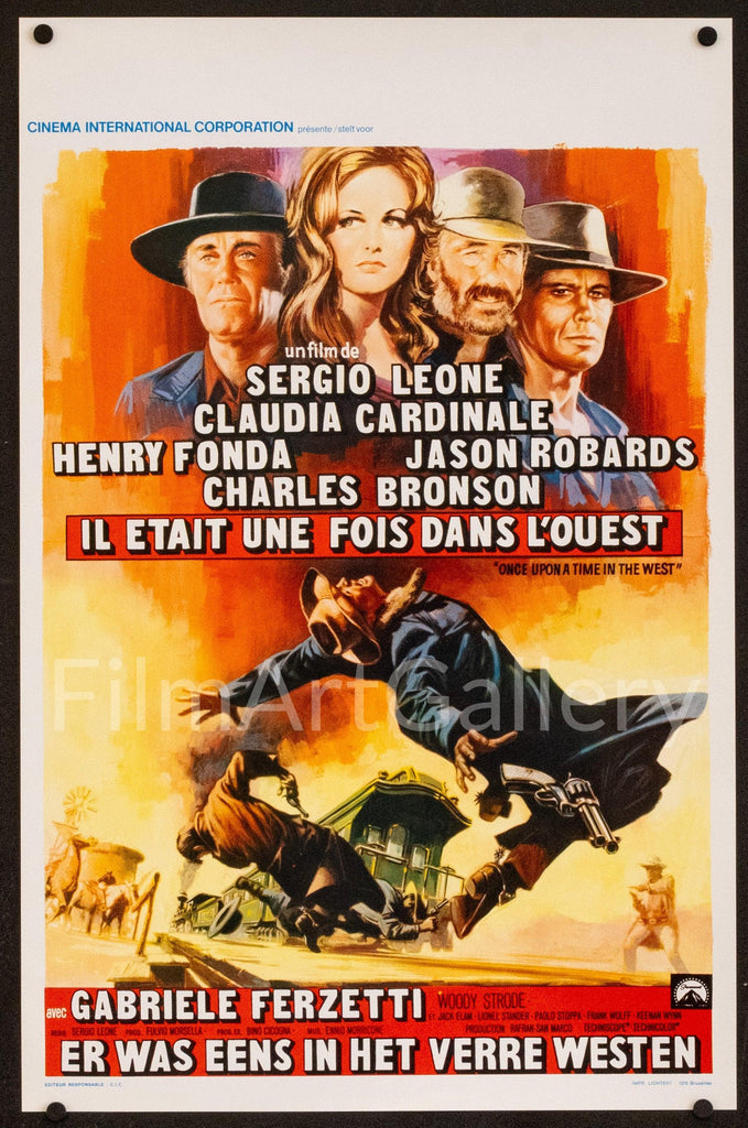 Once Upon A Time In The West Original Vintage Movie Poster