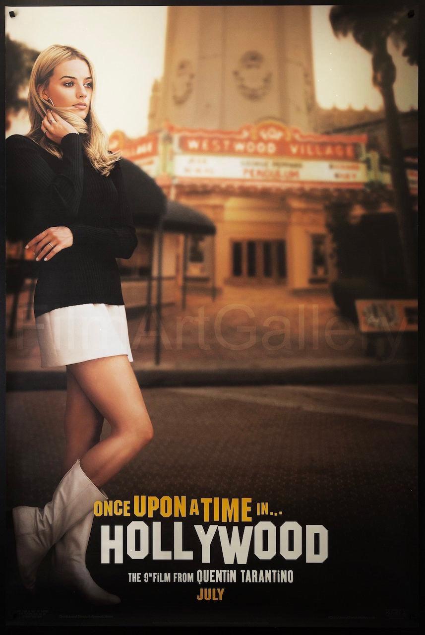 Once Upon a Time In Hollywood Original Vintage Movie Poster