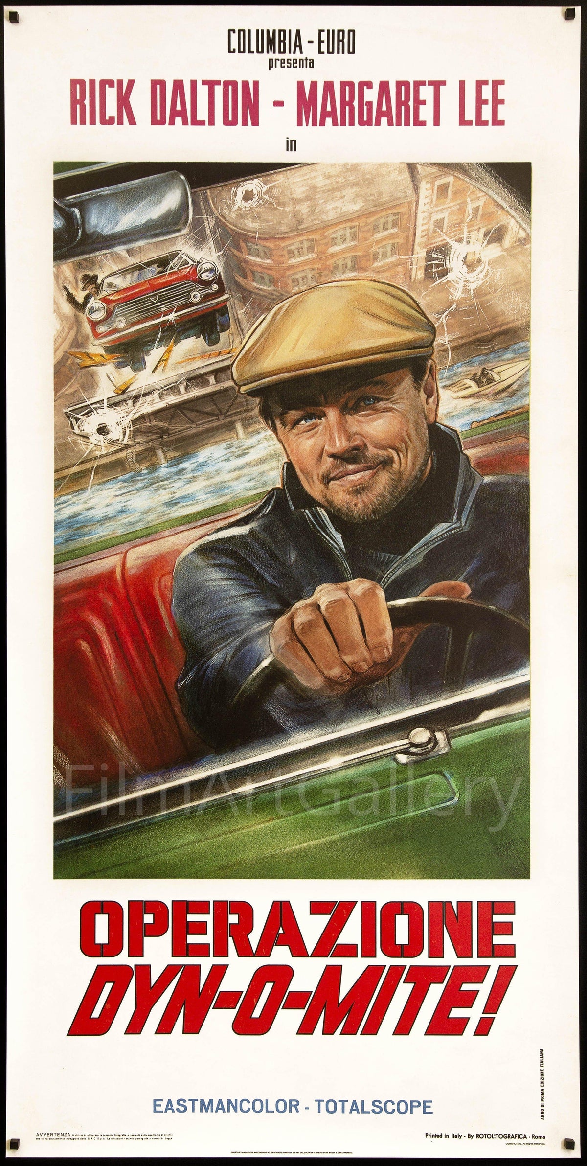 Once Upon a Time In Hollywood Original Vintage Movie Poster