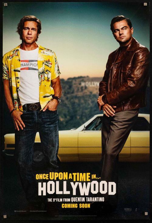 Once Upon a Time In Hollywood Original Vintage Movie Poster