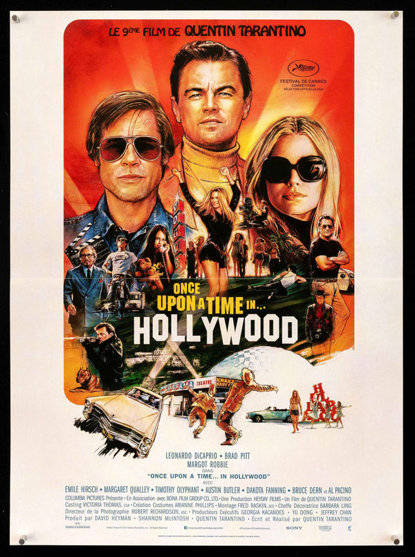 Once Upon a Time In Hollywood Original Vintage Movie Poster