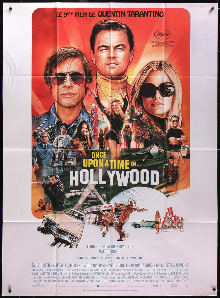 Once Upon a Time In Hollywood Original Vintage Movie Poster