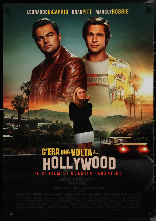 Once Upon a Time In Hollywood Original Vintage Movie Poster