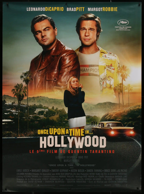 Once Upon a Time In Hollywood Original Vintage Movie Poster