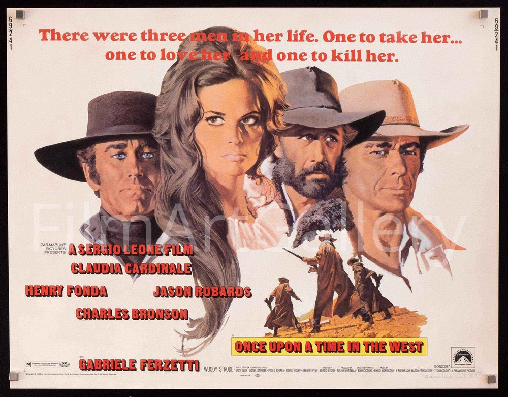 Once Upon a Time In the West Original Vintage Movie Poster