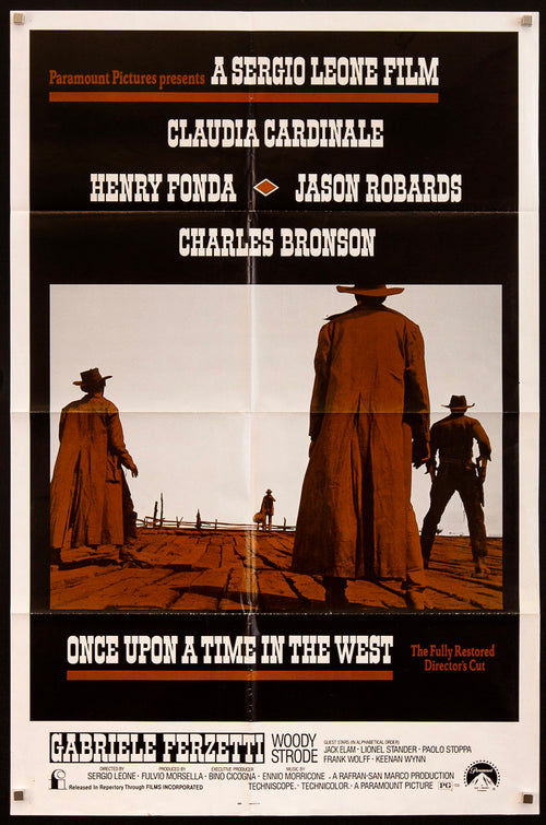 Once Upon a Time In the West Original Vintage Movie Poster