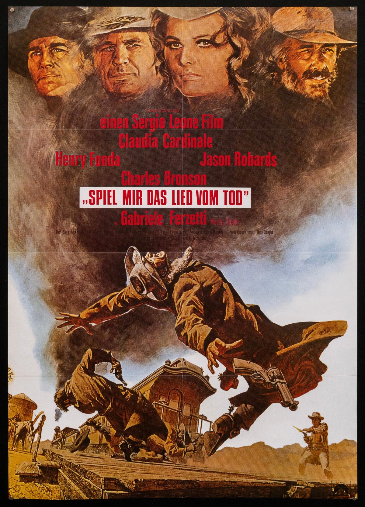 Once Upon a Time In the West Original Vintage Movie Poster
