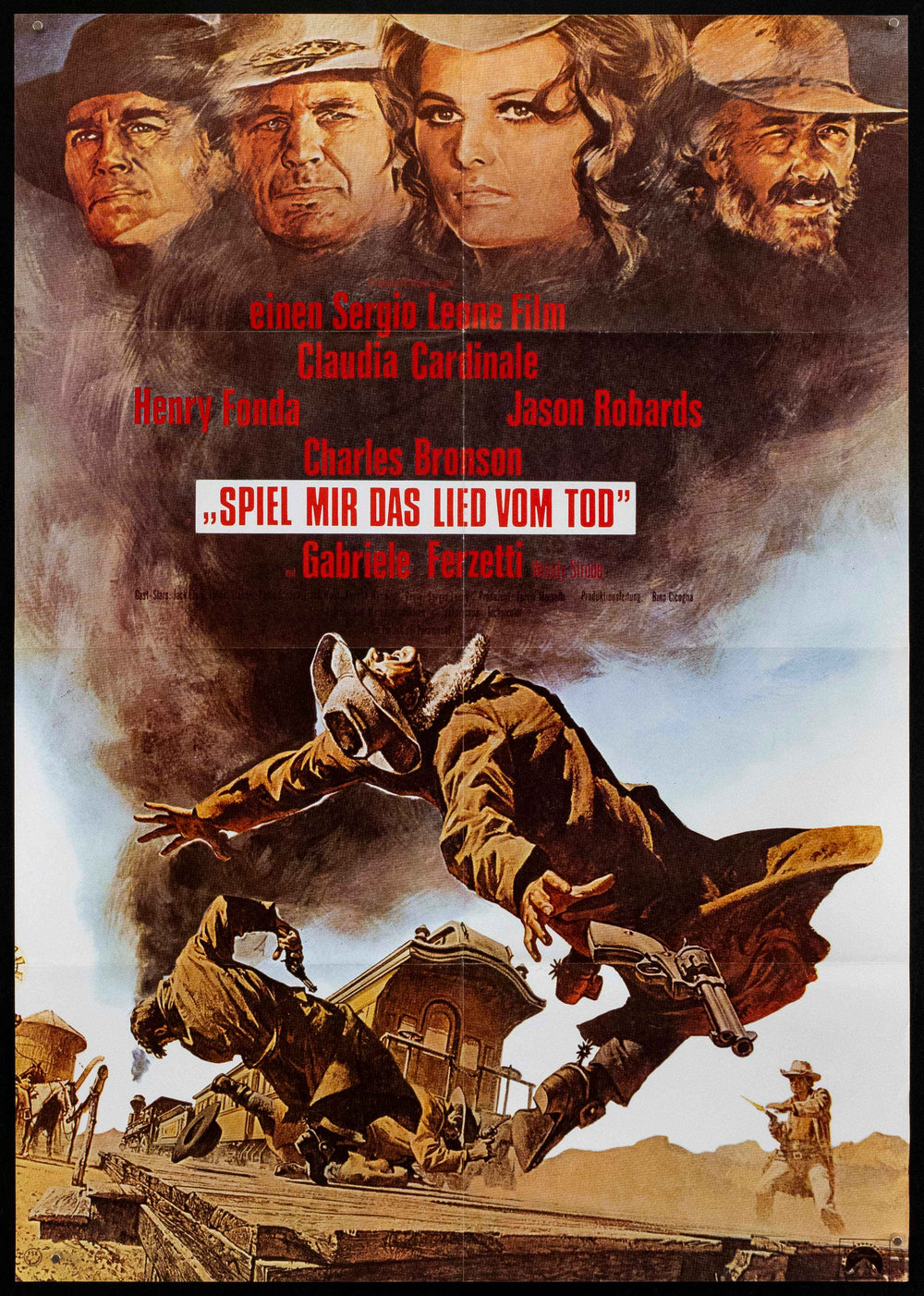 Once Upon a Time In the West Original Vintage Movie Poster