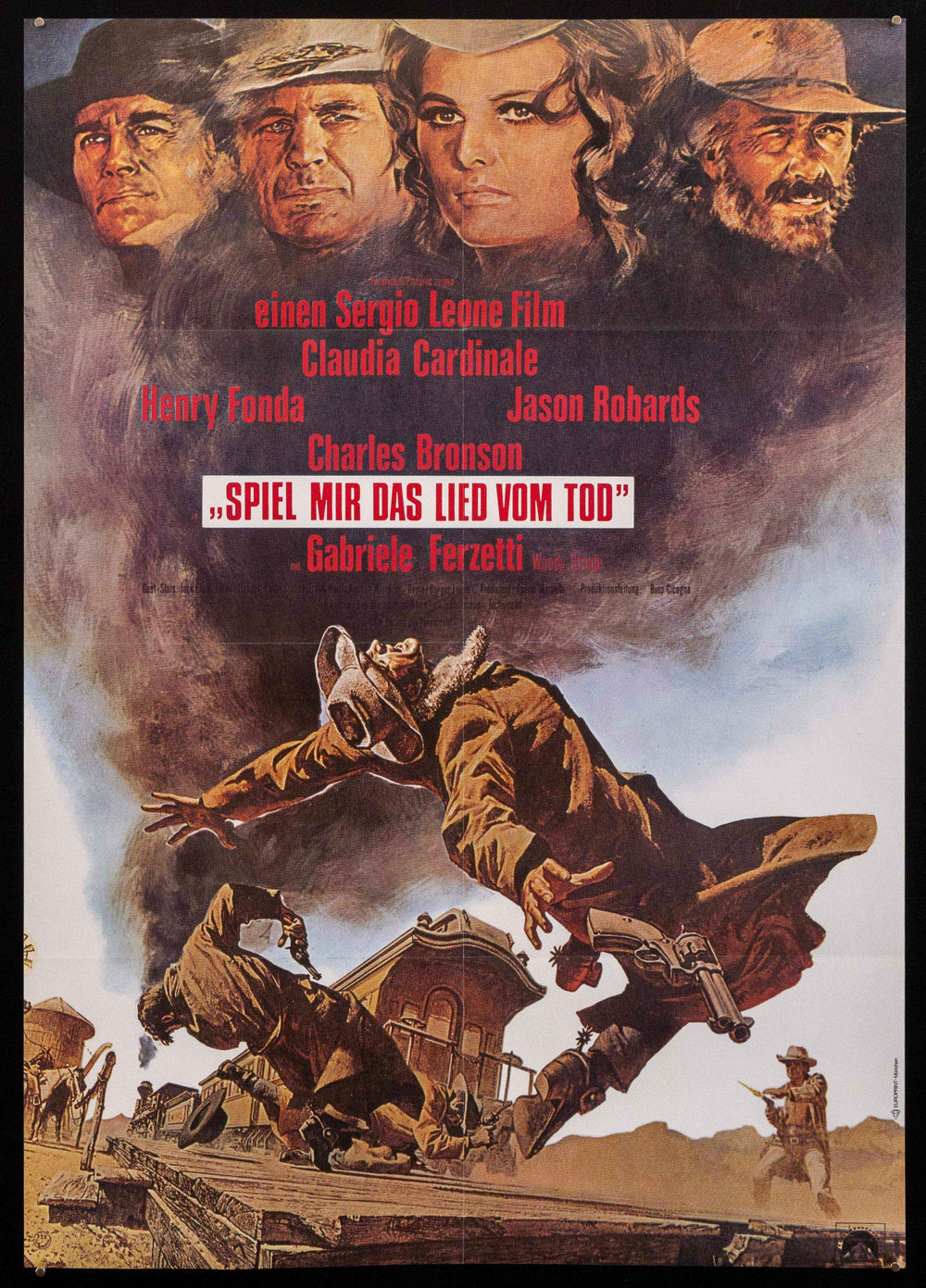 Once Upon a Time In the West Original Vintage Movie Poster