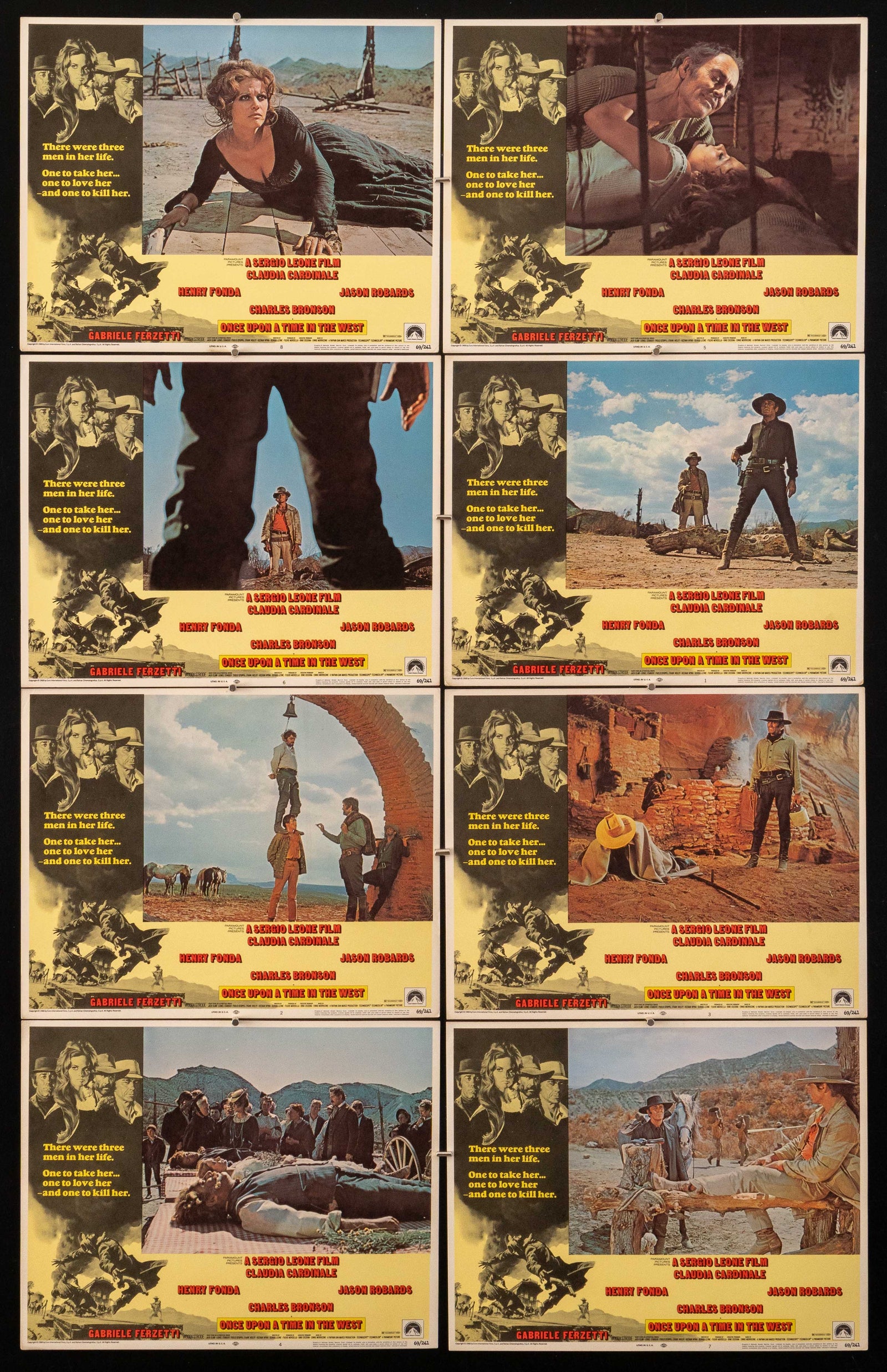 Once Upon a Time In the West Original Vintage Movie Poster