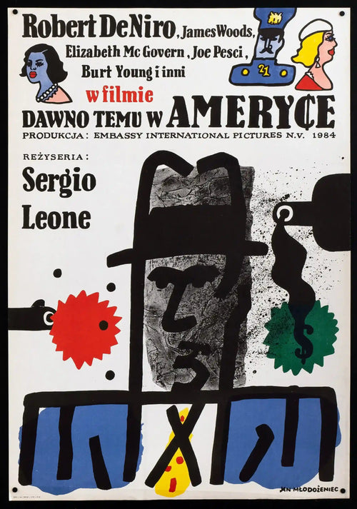 Once Upon a Time in America Original Vintage Movie Poster