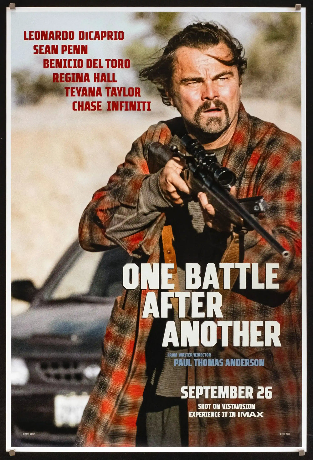 One Battle After Another Original Vintage Movie Poster