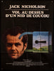 One Flew Over the Cuckoo's Nest French 1 panel (47x63) Original Vintage Movie Poster