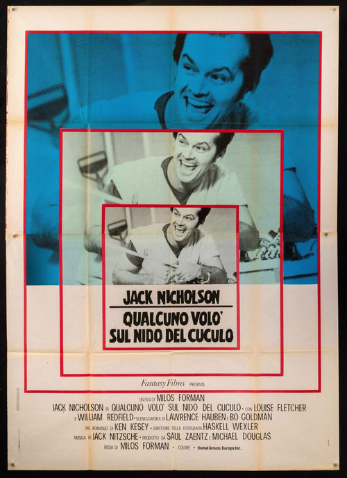 One Flew Over the Cuckoo's Nest Original Vintage Movie Poster