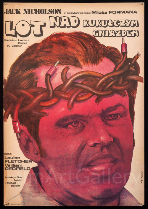 One Flew Over the Cuckoo's Nest Original Vintage Movie Poster