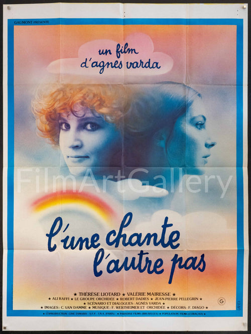 One Sings, the Other Doesn't Original Vintage Movie Poster
