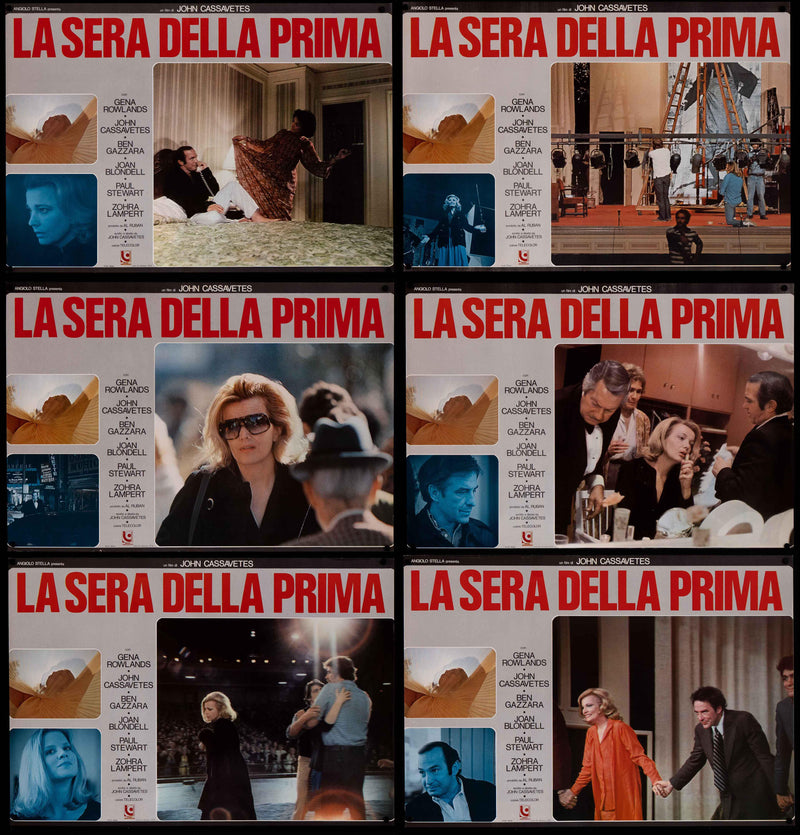 Opening Night Italian Photobusta (18x26) Original Vintage Movie Poster