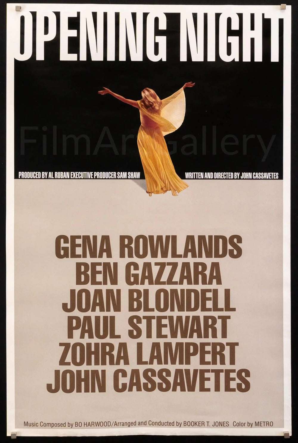 Opening Night Original Vintage Movie Poster
