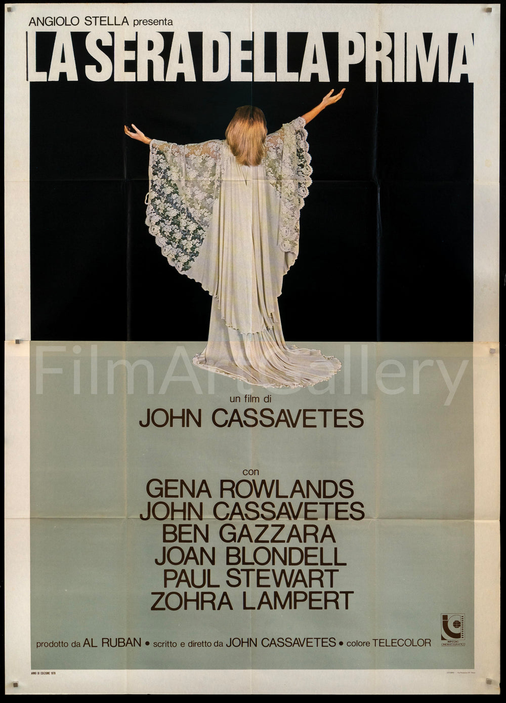 Opening Night Original Vintage Movie Poster