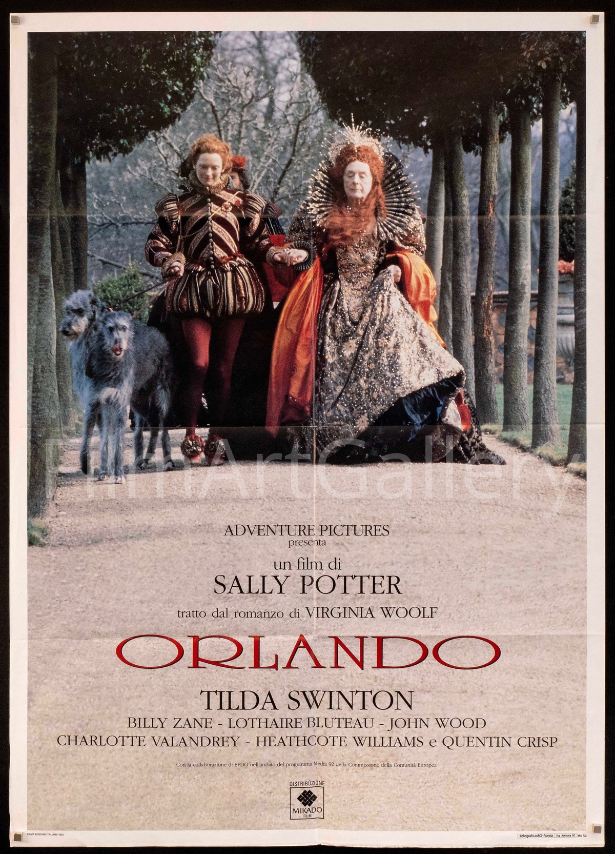 Orlando Original Vintage Movie Poster