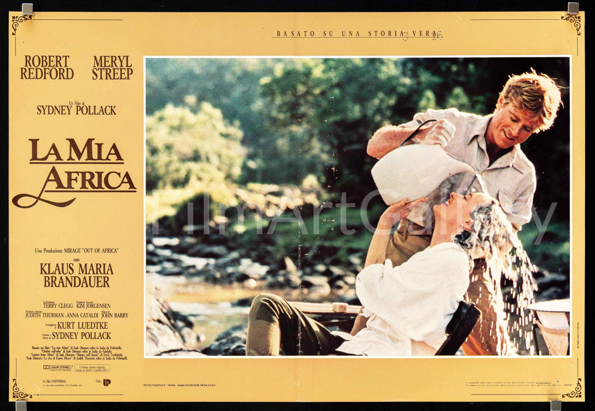 Out of Africa Original Vintage Movie Poster