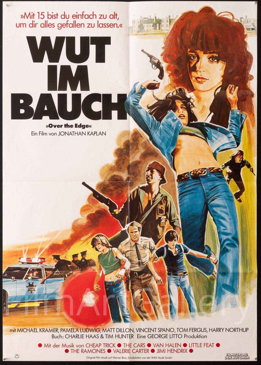 Over the Edge Original Vintage Movie Poster