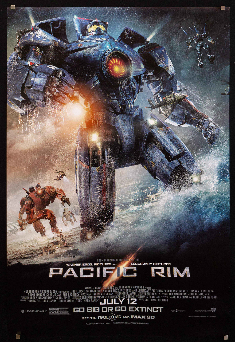 Pacific Rim Original Vintage Movie Poster