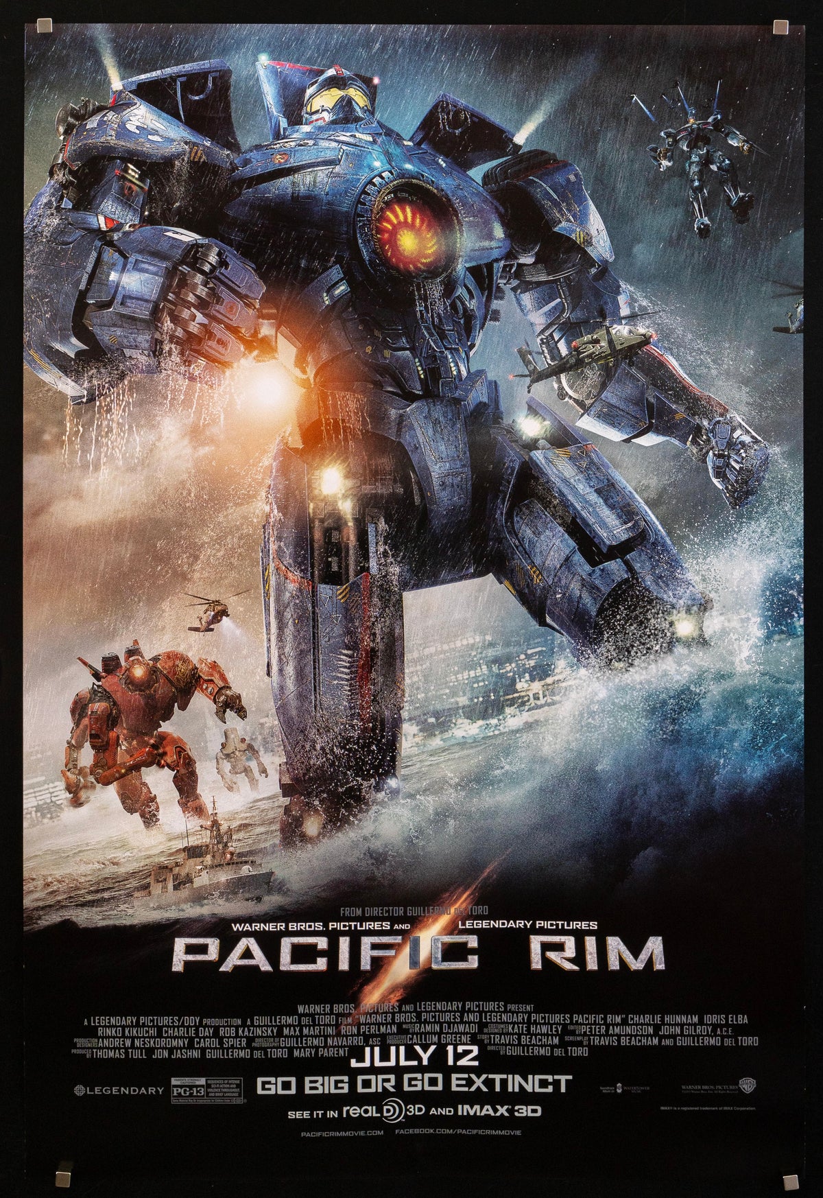 Pacific Rim Original Vintage Movie Poster