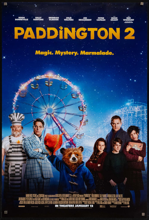 Paddington 2 Original Vintage Movie Poster