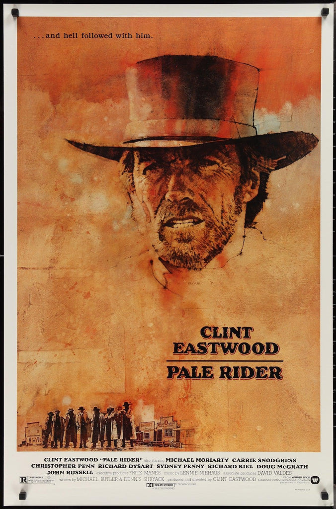 Pale Rider Original Vintage Movie Poster