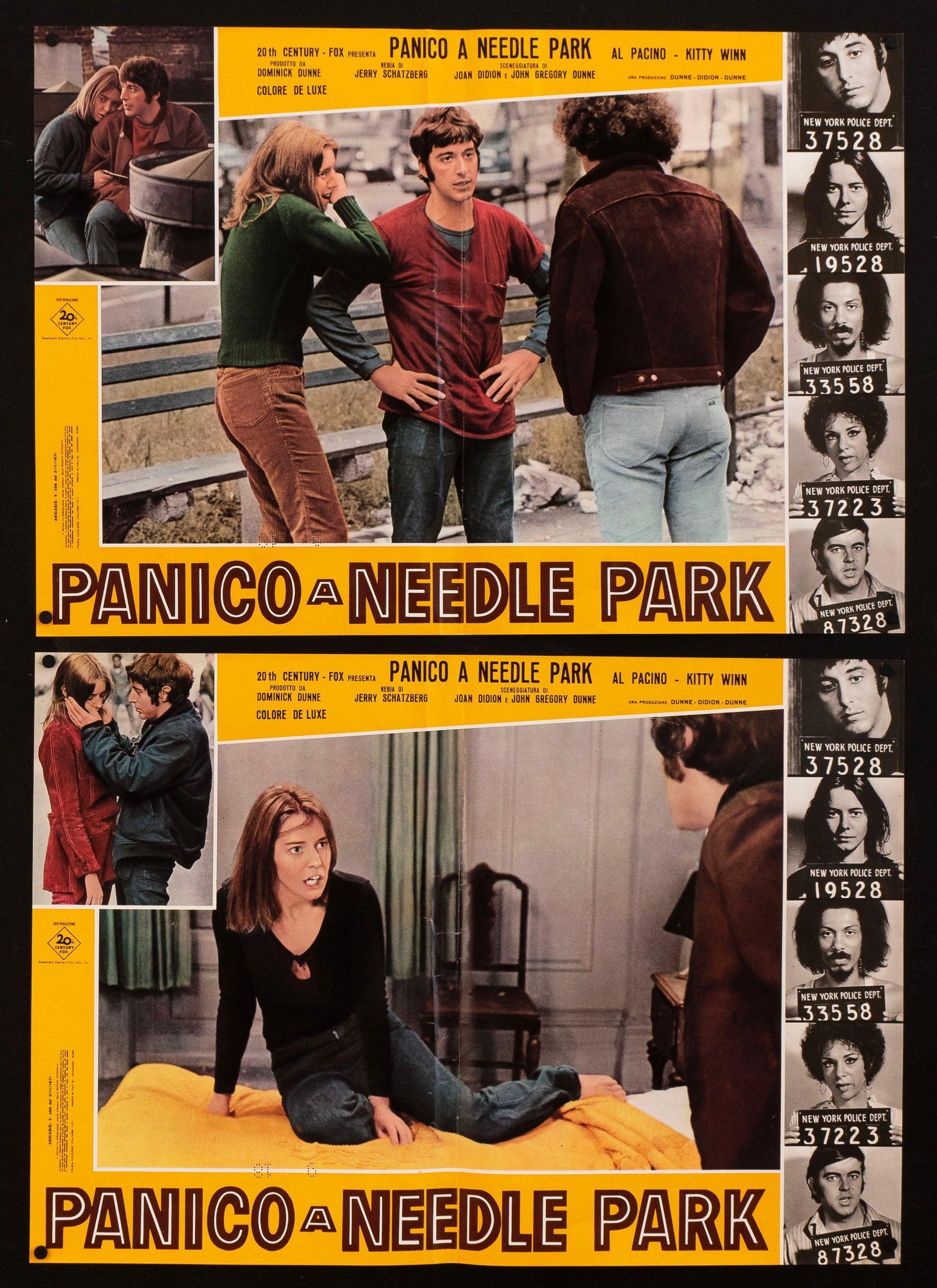 Panic in Needle Park Original Vintage Movie Poster