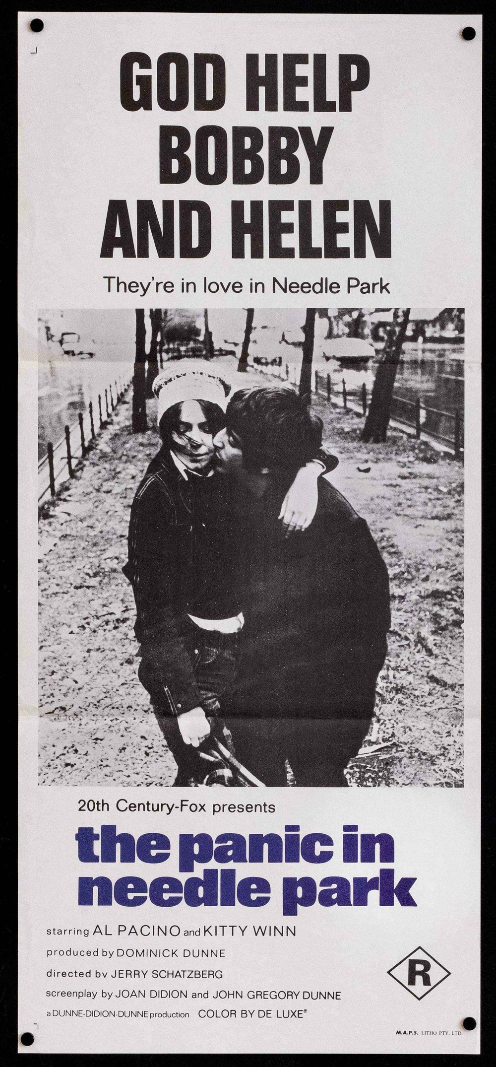 Panic in Needle Park Original Vintage Movie Poster