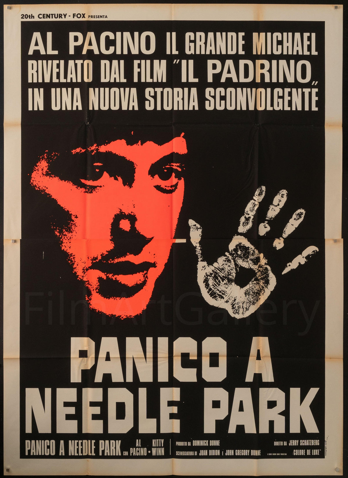 Panic in Needle Park Original Vintage Movie Poster