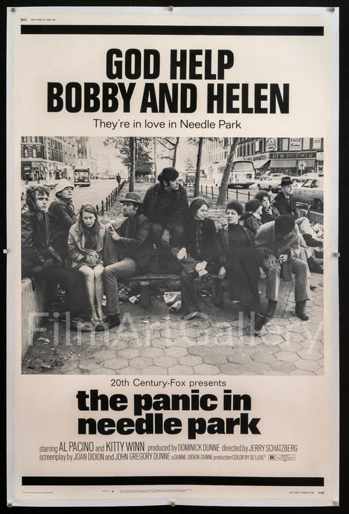 Panic in Needle Park Original Vintage Movie Poster