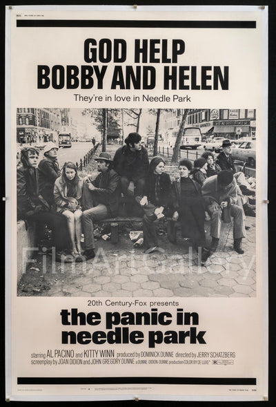Panic in Needle Park Original Vintage Movie Poster