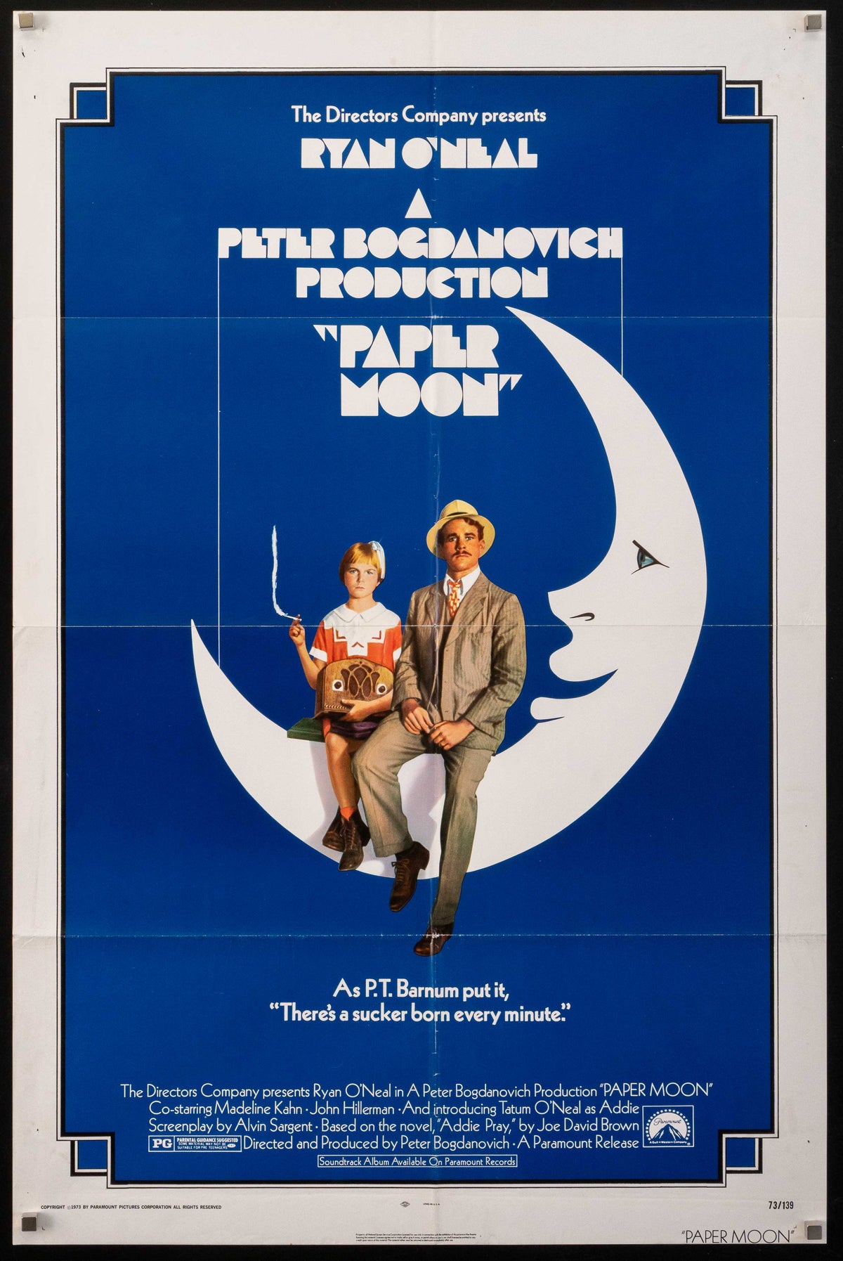 Paper Moon Original Vintage Movie Poster