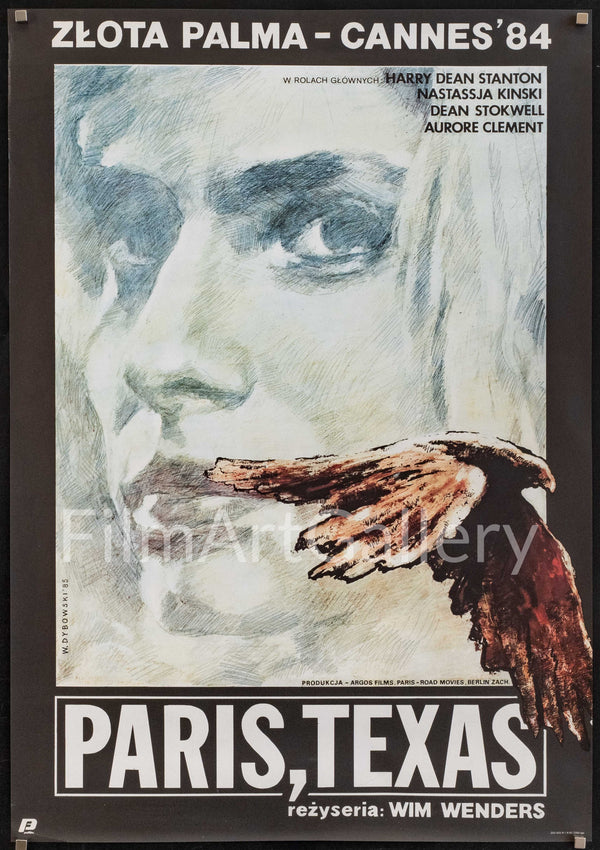 Paris Texas Movie Poster 1985 German A0 (33x46)