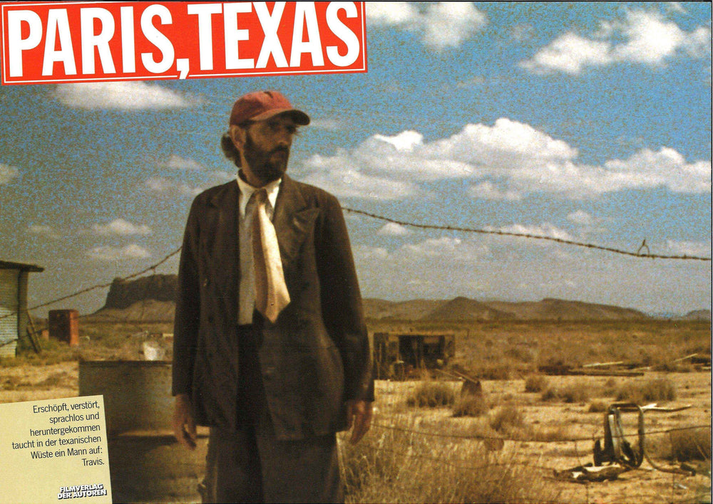 Paris Texas Original Vintage Movie Poster