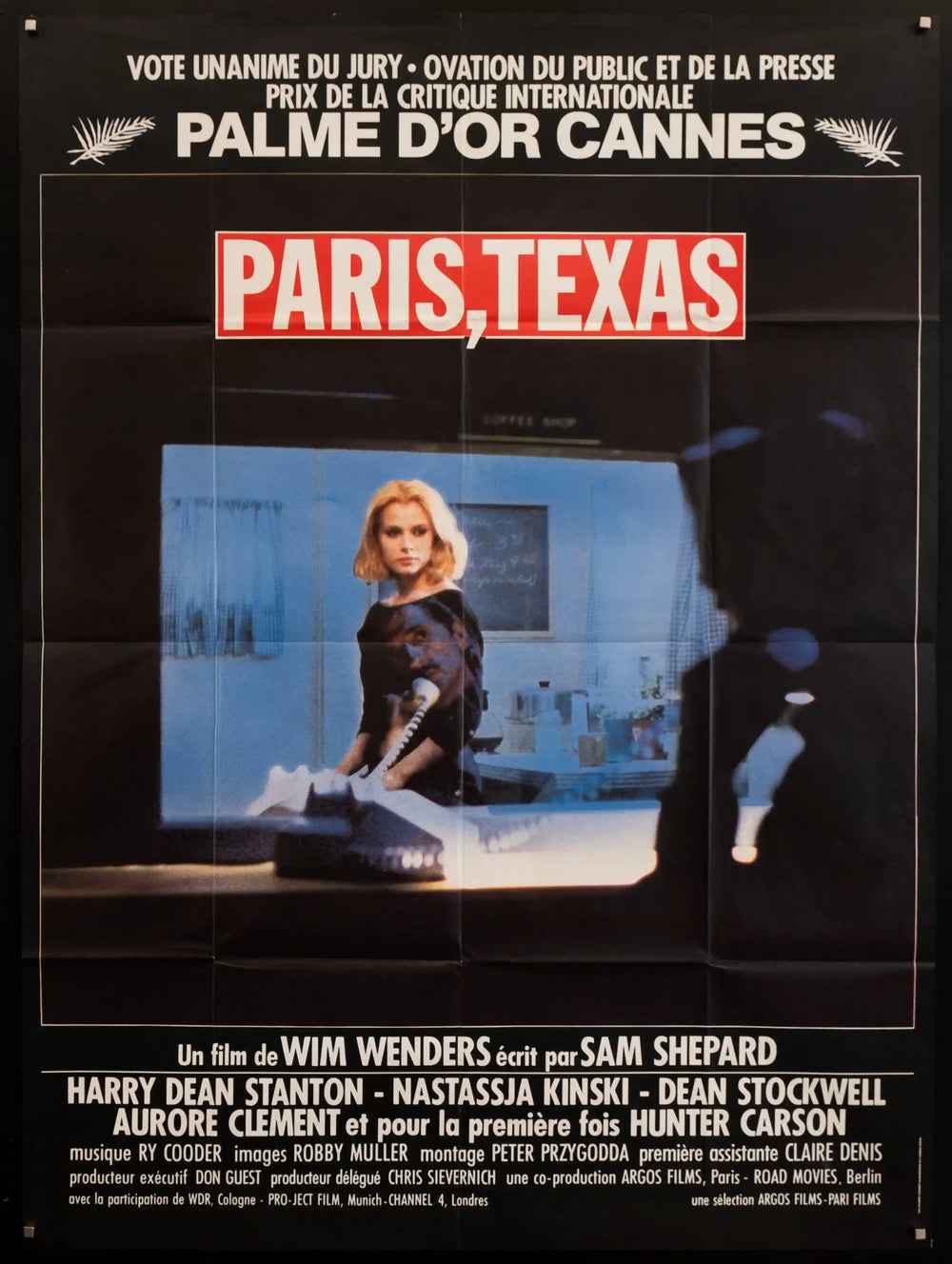 Paris Texas Original Vintage Movie Poster