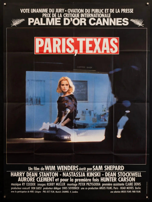 Paris Texas Original Vintage Movie Poster
