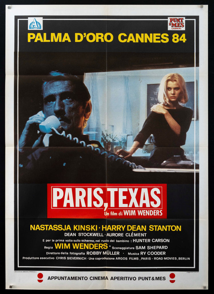 Paris Texas Original Vintage Movie Poster
