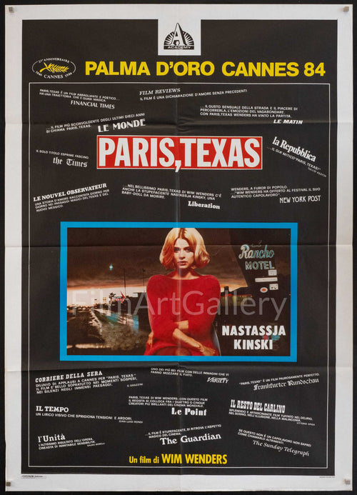 Paris Texas Original Vintage Movie Poster