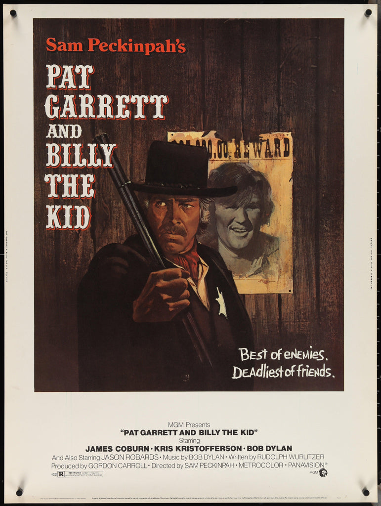 Pat Garrett and Billy the Kid Original Vintage Movie Poster