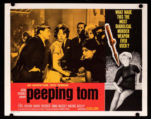 Peeping Tom Original Vintage Movie Poster