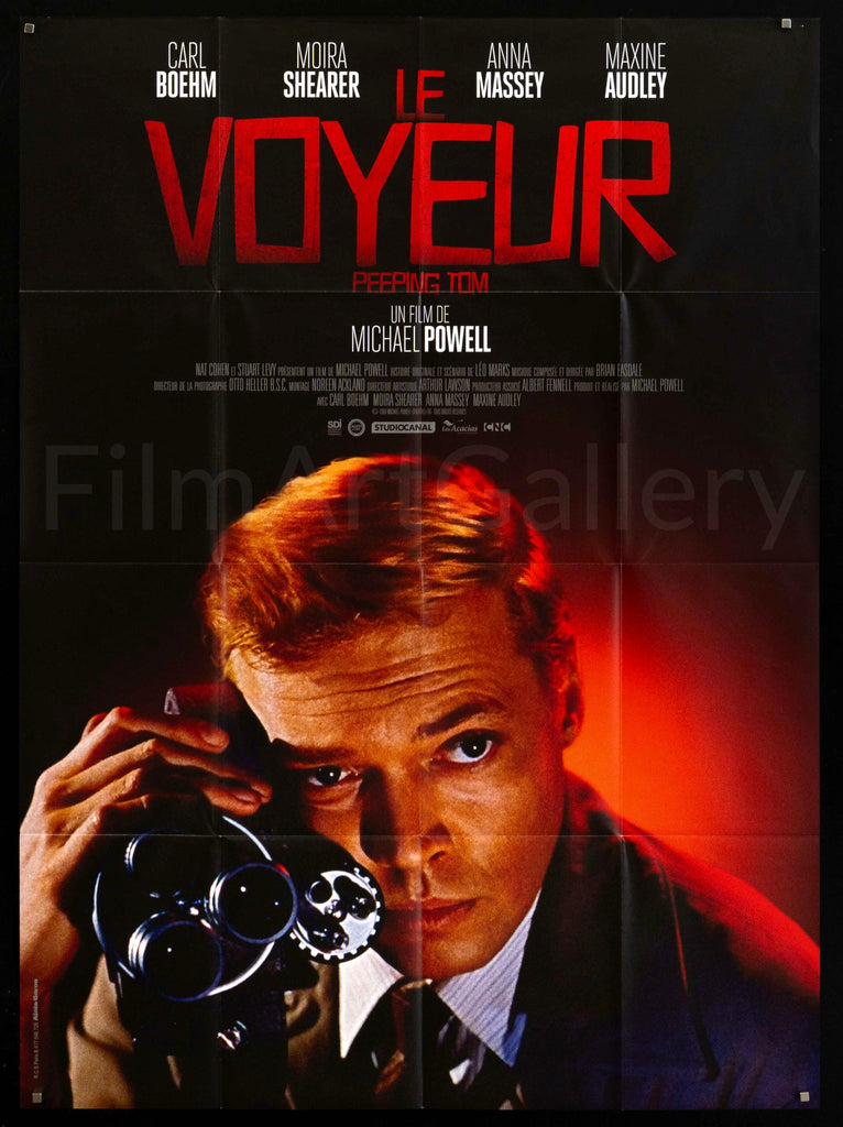 Peeping Tom Original Vintage Movie Poster