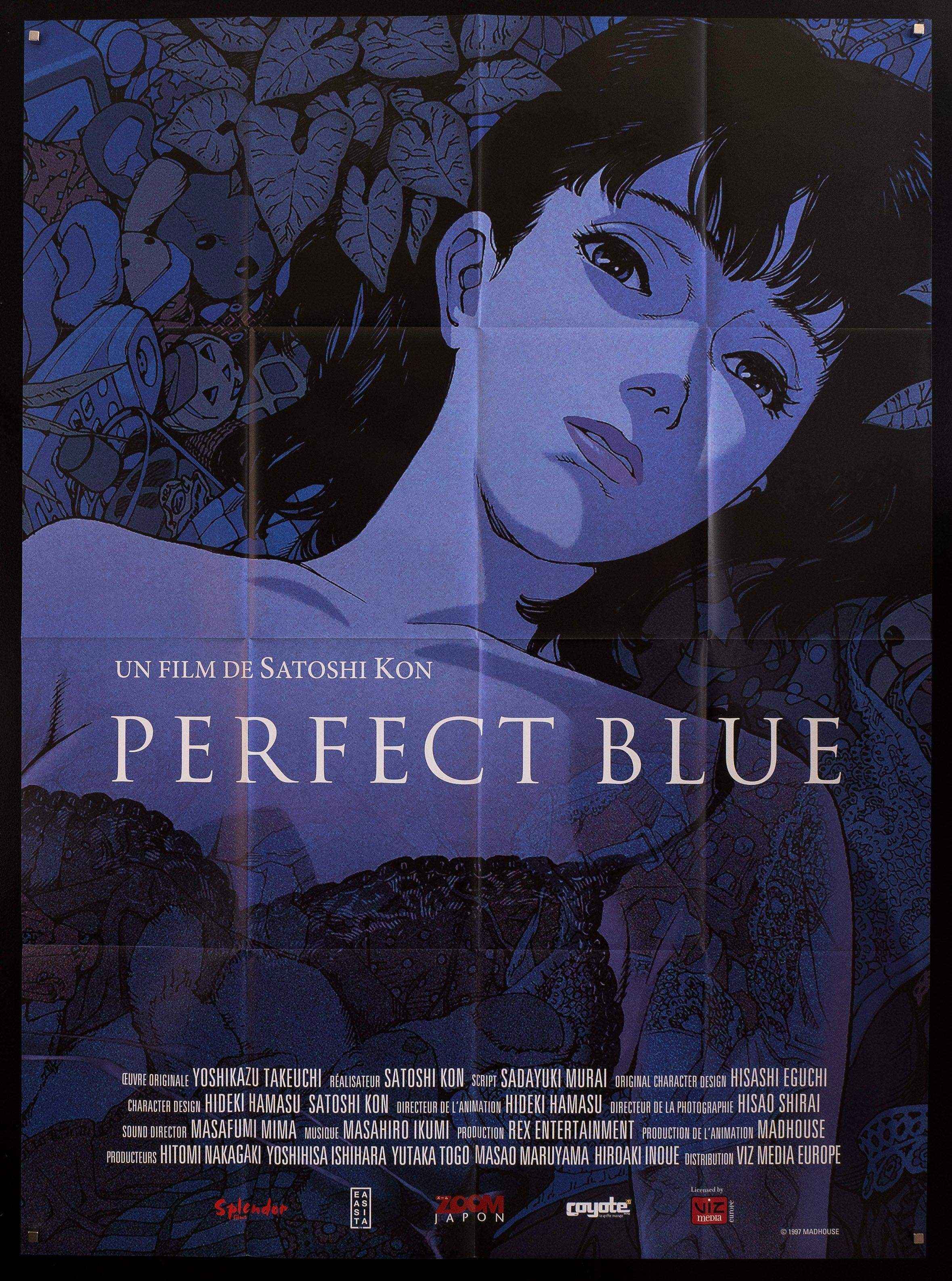 Perfect Blue Movie Poster 1999 French 1 Panel 47x63 perfect-blue-movie-poster-1999-french-1-panel-47x63
